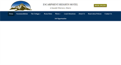 Desktop Screenshot of escarpmentheights.com